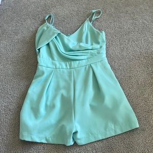 Teal Romper